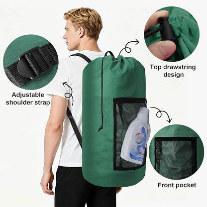 Laundry Bag Backpack Durable Laundry Bag - Image 3