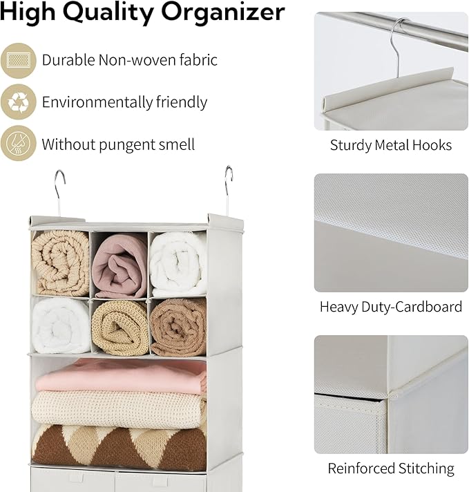 GRANNY SAYS Hanging Closet Organizer - Image 6
