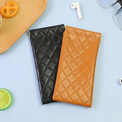 Double Eyeglass Case Soft Dual Glasses Case - Image 7