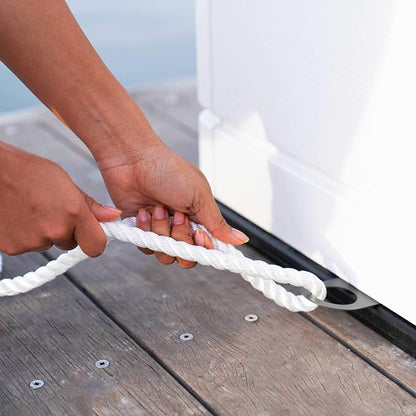 LIFETIME Outdoor Storage Deck Box, 130 Gallon, Arctic White, UV-Protected - Image 7
