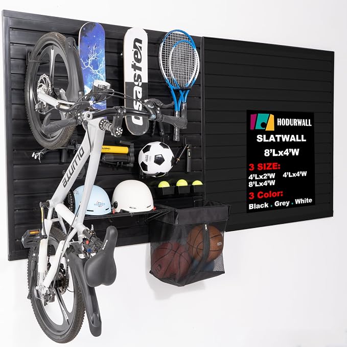 Slat Wall Paneling Garage Slat Wall Storage Systems Garage Wall Organizer by HODURWALL
