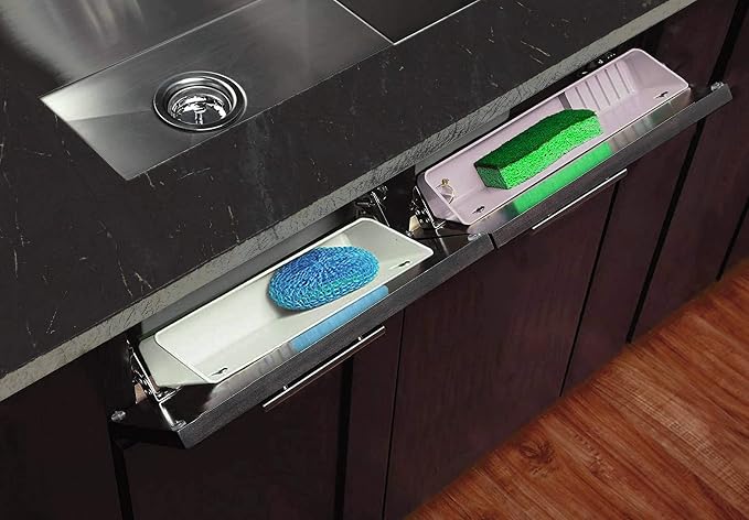 Bueyfolt 14" Kitchen Sink Front Tip-Out Accessory Trays - Image 7
