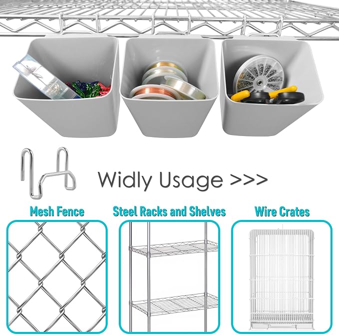 G.CORE Large Grid Wall Bins - Image 5