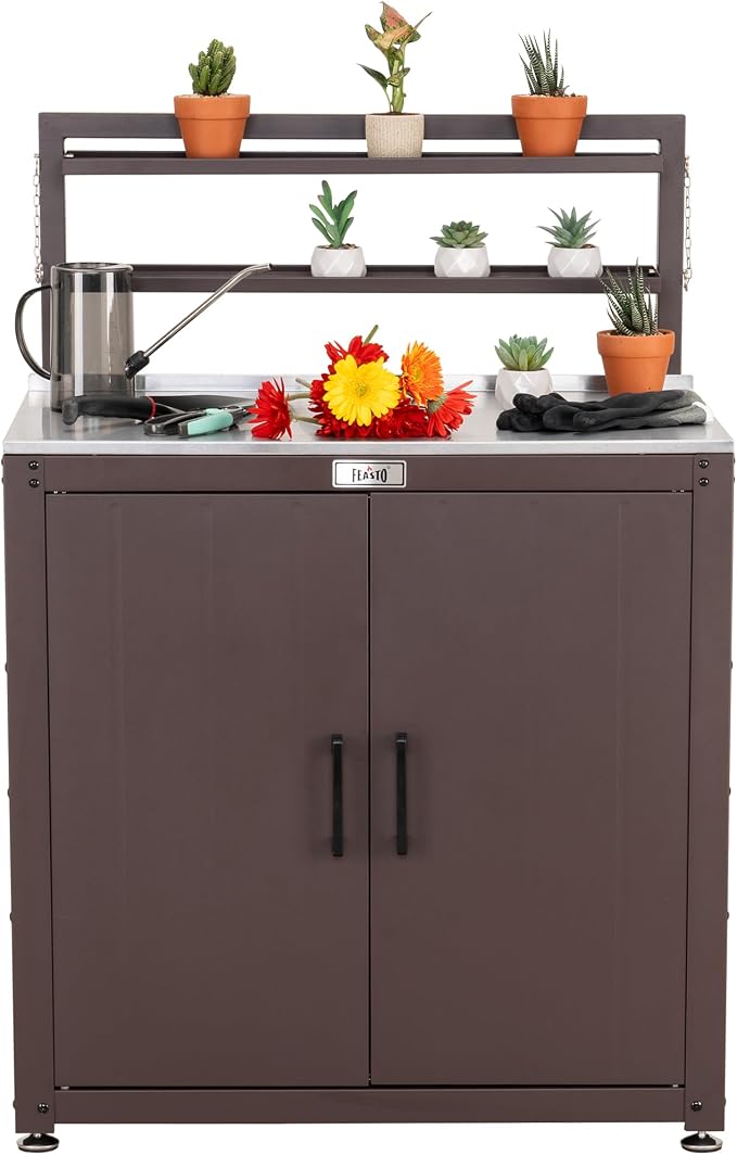 Feasto Outdoor Potting Bench Table by Idealforcook