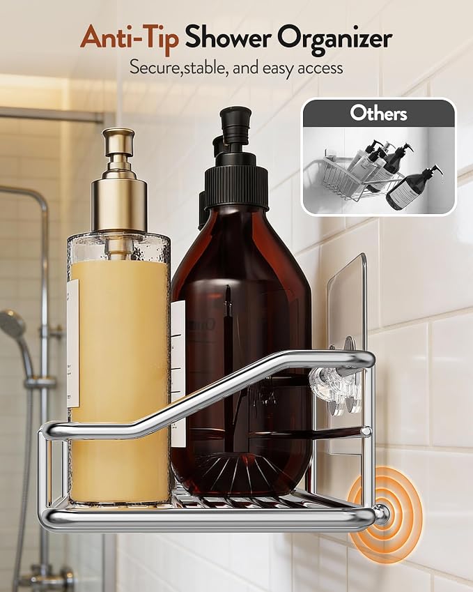 Orimade Bathroom Shelf Organizer Shower Caddy Storage Kitchen Rack - Image 6