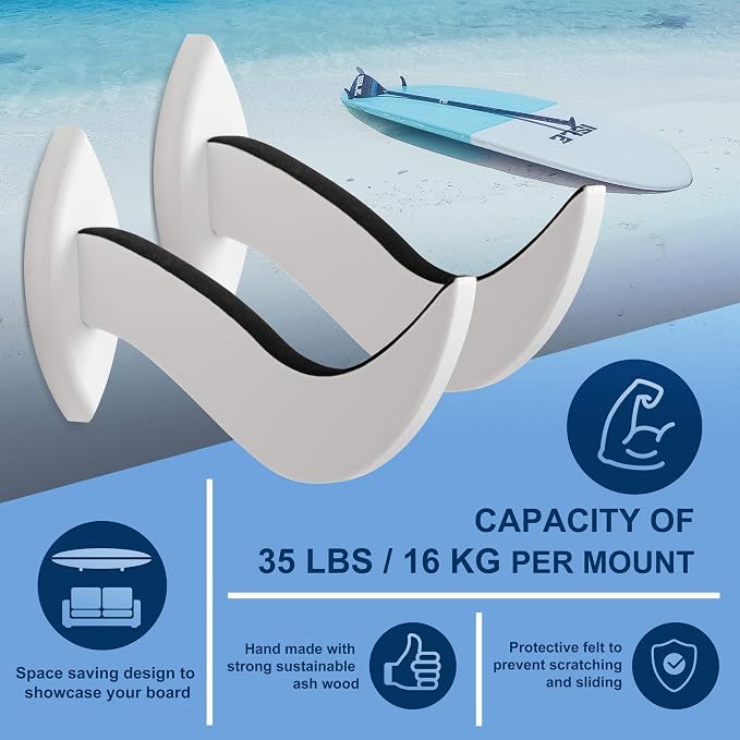 Hang 11 Surfboard Wall Mount - Image 3