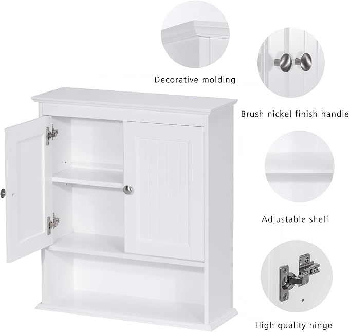 Spirich Bathroom Wall Cabinet - Image 5