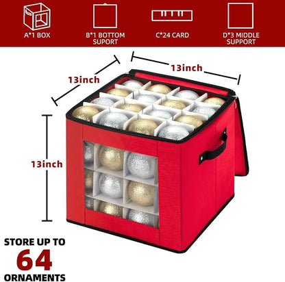 inin Christmas Ornament Storage Box - Image 2