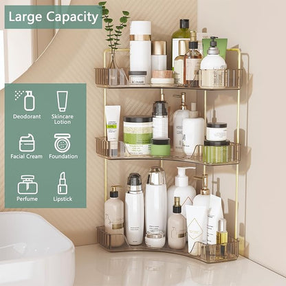 Webetop Countertop Bathroom Organizer 3 Tier Corner Organizer - Image 3
