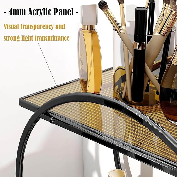 Perfume Organizer for Dresser, 2 Tier Vanity Makeup Organizer, Bathroom - Image 4