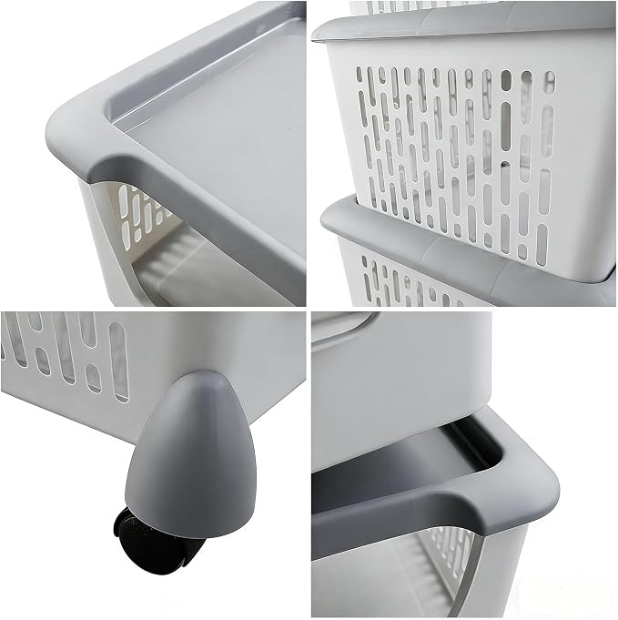 5-Tier Stackable Storage Bins - Image 4