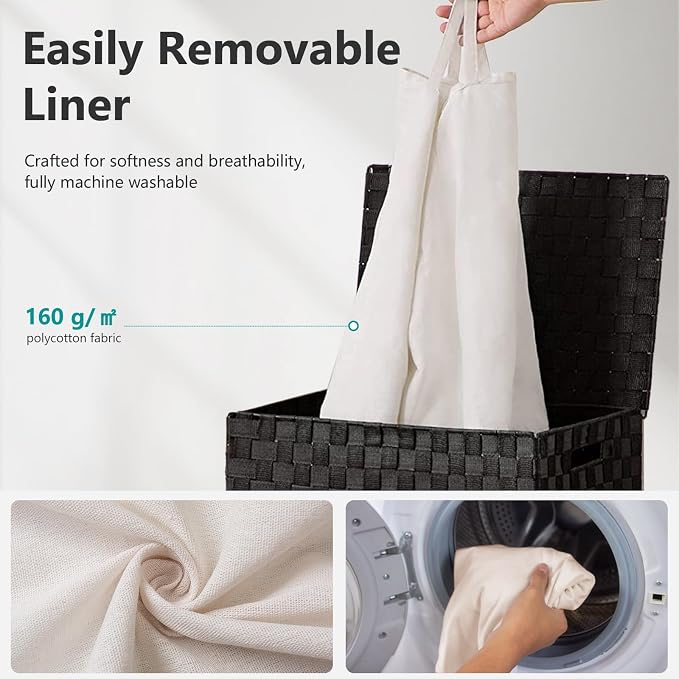 Foldable Laundry Hamper Basket - Image 6