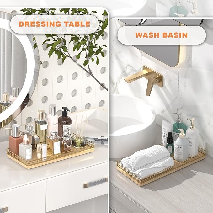 Oak Bathroom Toilet Tank Tray, Vanity Tray - Image 4