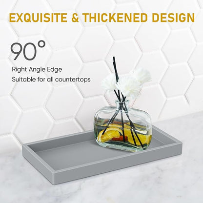 EG-SIPRO High-Grade Thickened Silicone Rectangle Bathroom Vanity Tray - Image 3