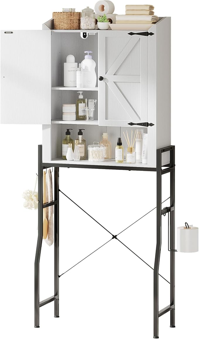 Over The Toilet Storage Cabinet, Over Toilet Organizer - Image 9