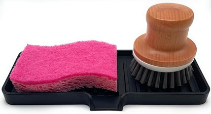 Happitasa Silicone Soap Dish Tray and Sponge Holder - Image 4