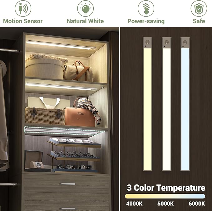 Besiost Closet System, Built in, Not Free Standing, Enclosed Storage Volume: - Image 3