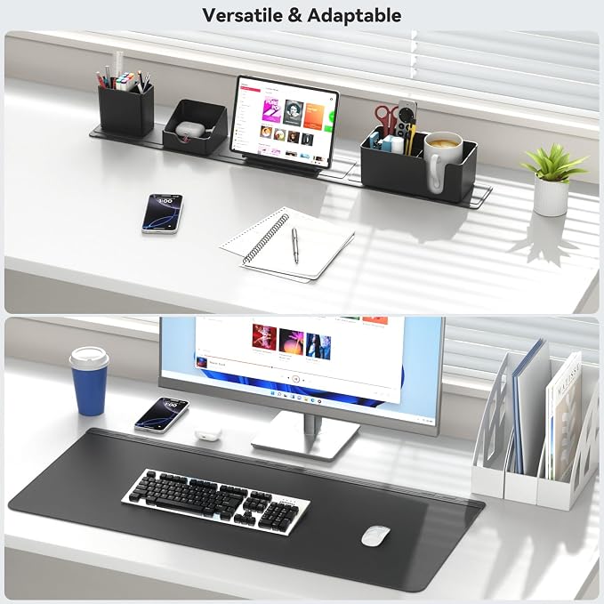 KDD Desk Pad and Magnetic Organizer Set - 5 in 1 Large Mouse Mat - Image 4