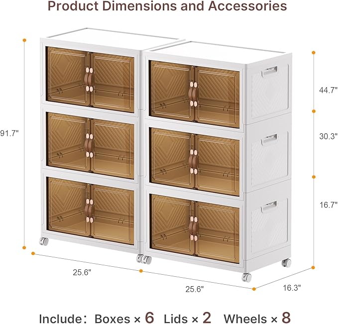 Extra Large Stackable Storage Bins - Image 9