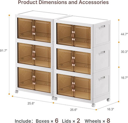 Extra Large Stackable Storage Bins - Image 9