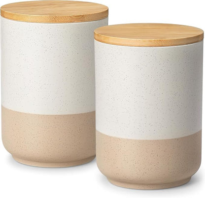vancasso Sabine Large Ceramic Canister Set by vancasso