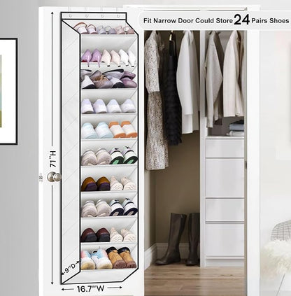 SLEEPING LAMB Over The Door Shoe Organizer - Image 2