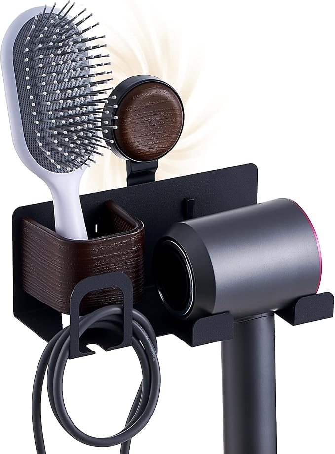 Hair Dryer Holder Wall Mount by UFORU