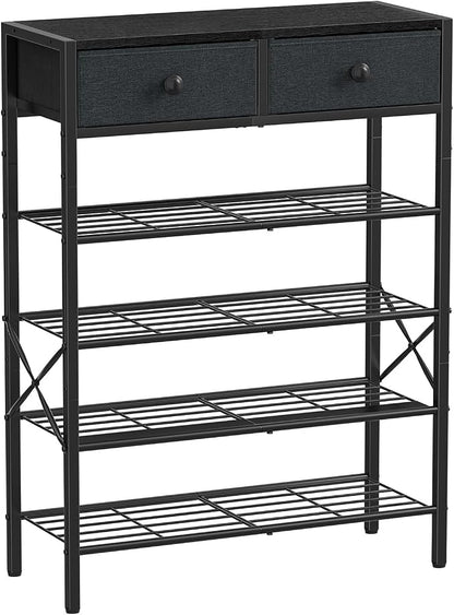 Shoe Rack for Entryway, 5 Tier Shoe Organizer by UNITSTAGE