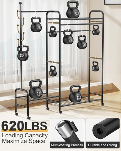 3-In-1 Clothes Racks For Hanging Clothes - Image 3