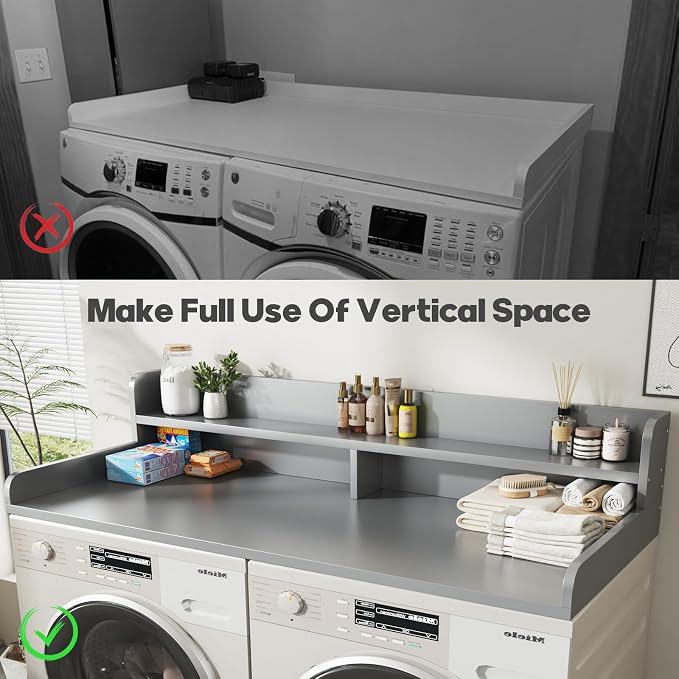 2-Tier Washer and Dryer Countertop - Image 7