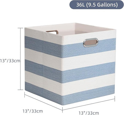 Foldable Cube Storage Bin Organizing Baskets Cubby Boxes Fabric Storage Cubes - Image 2