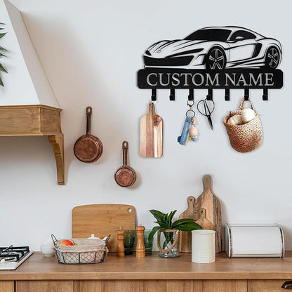 Personalized Key Holder Wall Mount - Image 3