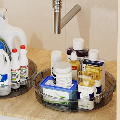 LAMU 3 Pack Lazy Susan Organizer Turntable - Image 7