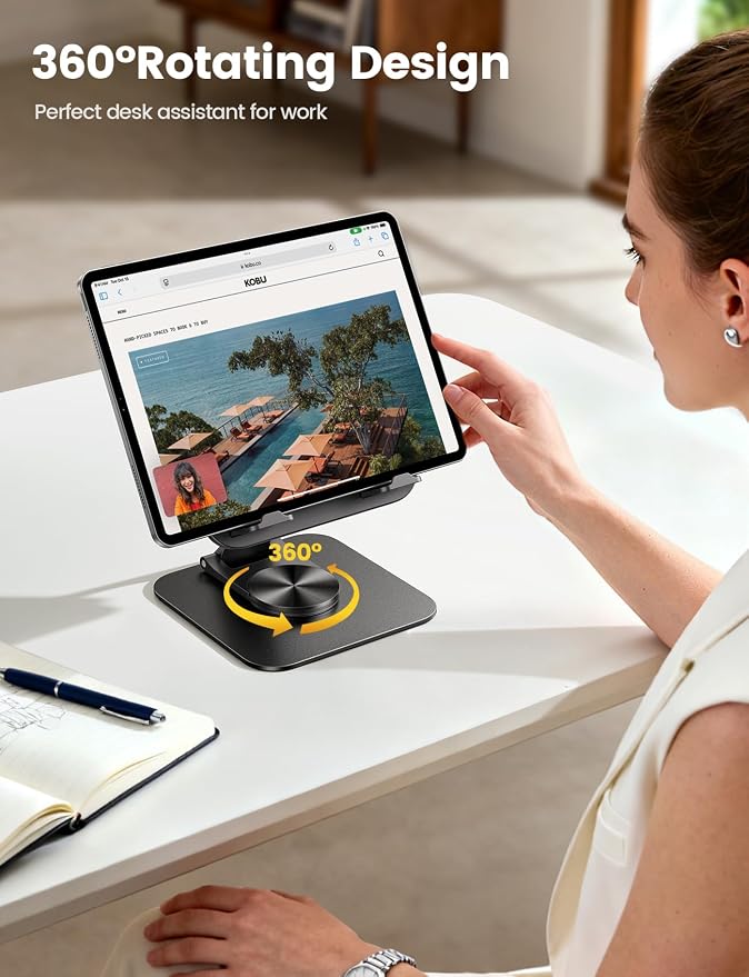 Lamicall Adjustable iPad Stand for Desk - Image 2