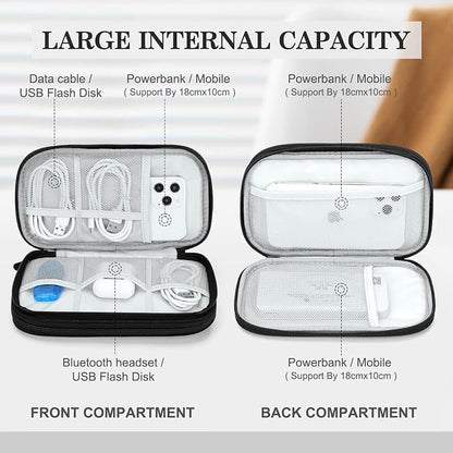 FYY Electronic Organizer, Travel Cable Organizer Bag Pouch Electronic - Image 3