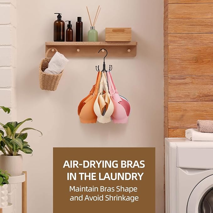ZEDODIER Tank Top Hanger, Rotatable Bra Organzier - Image 7