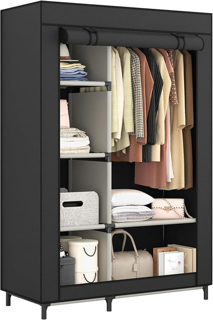 Calmootey Portable Closet Organizer, Space-Saving Storage System - Image 2