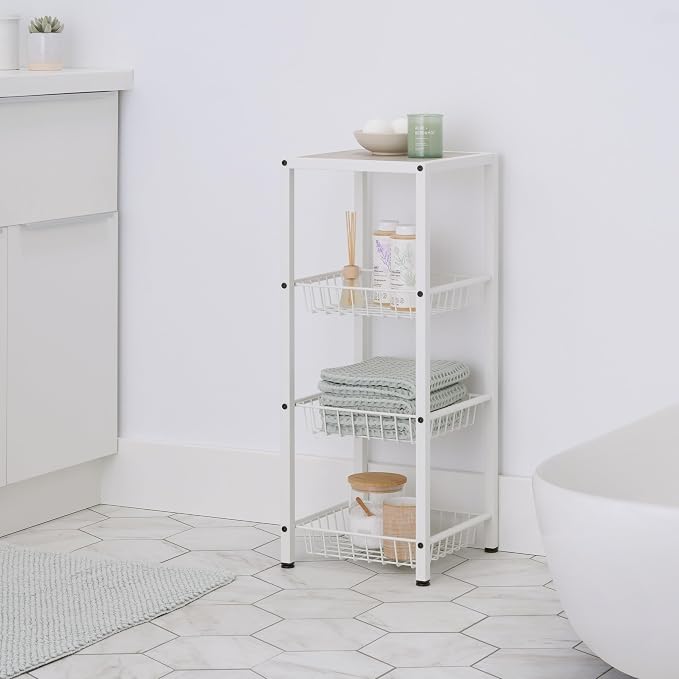TRINITY 4-Tier Freestanding Metal Shelving Rack - Image 3