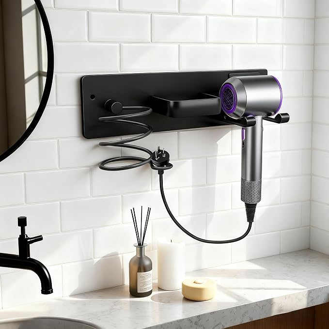 Hair Dryer Holder Blow Dryer Holder - Image 6