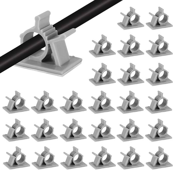 30 Pack Viaky Wire Holder for 0.4 Inch Cable by Oneclickforallyourneeds%EF%BC%81