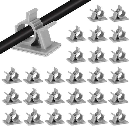 30 Pack Viaky Wire Holder for 0.4 Inch Cable by Oneclickforallyourneeds%EF%BC%81