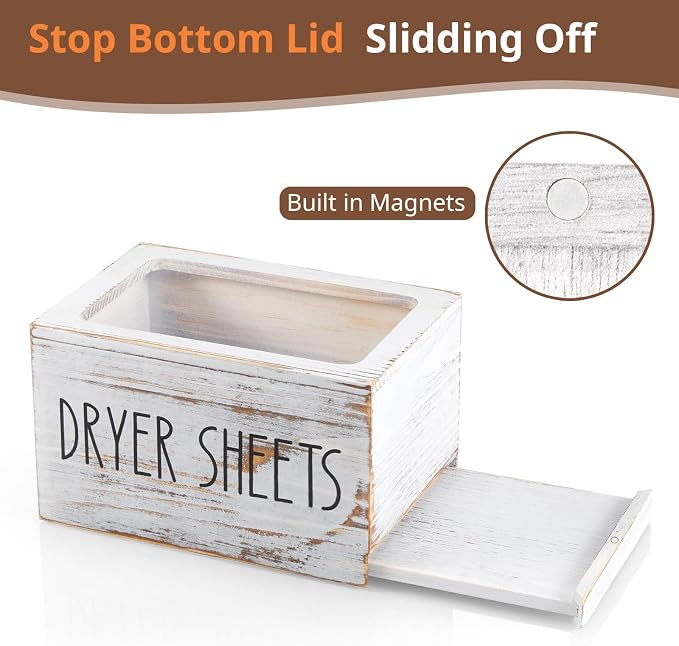 Dryer Sheet Holder, Laundry Room Organization and Storage - Image 3