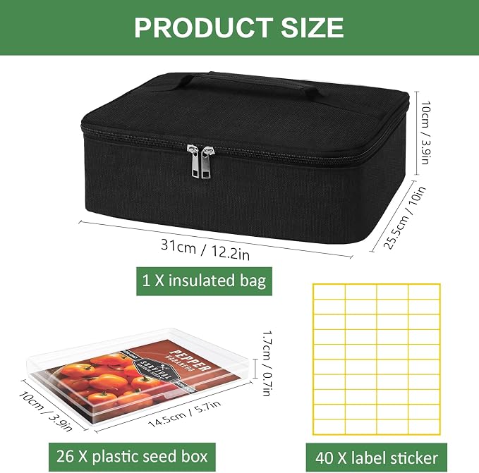 26 Slots Seed Storage Organizer Box - Image 5