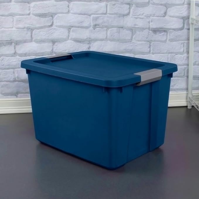 Large Storage Bin, 80 Quart, Plastic Tote - Image 4