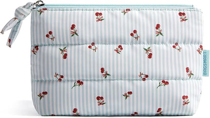 BAGSMART Mini Makeup Organizer, Puffy Travel Pouch by BAGSMART