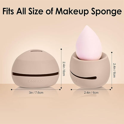 Makeup Sponge Holder Silicone Beauty Sponge Holder Makeup Blender Case - Image 6