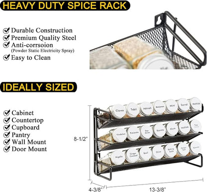 SpaceAid Spice Rack Organizer - Image 3