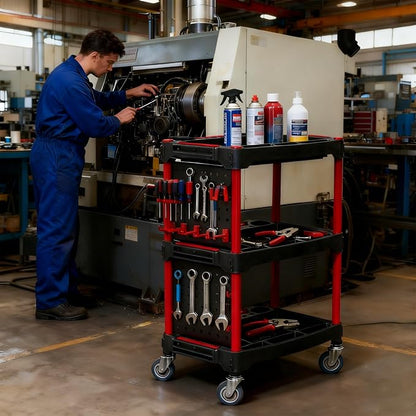 3-Tier Heavy-Duty Detailing Cart - Image 3