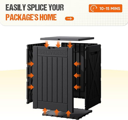 Flamaker 50 Gallon Deck Box, Package Delivery Storage Box - Image 3