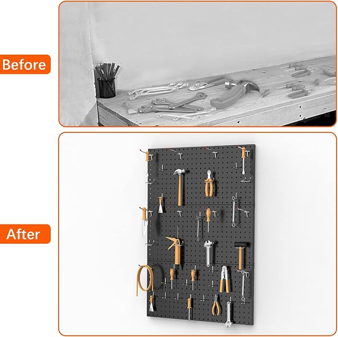 TORACK 3 PCS Metal Pegboard Panels - Image 8